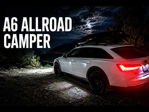 Audi A6 Allroad Stealth Camper — full setup tour